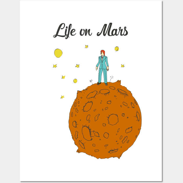 Life On Mars Wall Art by DesignbyDrD